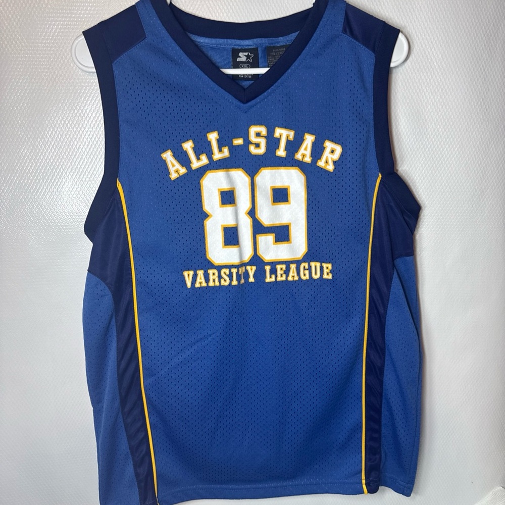 STARTER Blue and Yellow All-Star Varsity Jersey